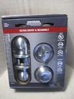 Universal Hardware Keyed Entry & Deadbolt UH40054 - Satin Chrome Finish New. Price: $31.49.