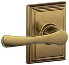 Schlage F10-VLA-ADD Avila Passage Door Lever Set Brass New. Price: $57.35.