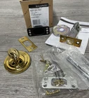 Baldwin 8231031PAT Estate Patio Deadbolt Non-lacquered Brass *read* Open. Price: $48.99.