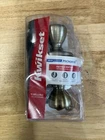 Kwikset Tylo Keyed Entry Door Knob Lockset Antique Brass 94002-827 Open Box. Price: $11.99.