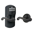 Keypad Lock Schlage Plymouth Electronic Keyless Aged Bronze FE575PLY716FLA Led New. Price: $299.99.