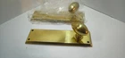 Emtek 8985US7 Quincy Sideplate Dummy Pair French Antique Open. Price: $175.00.