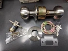 U.s. 2010 Series Entrance Plymouth Knob Lockset, GRADE-2, US32D Keys New. Price: $40.00.